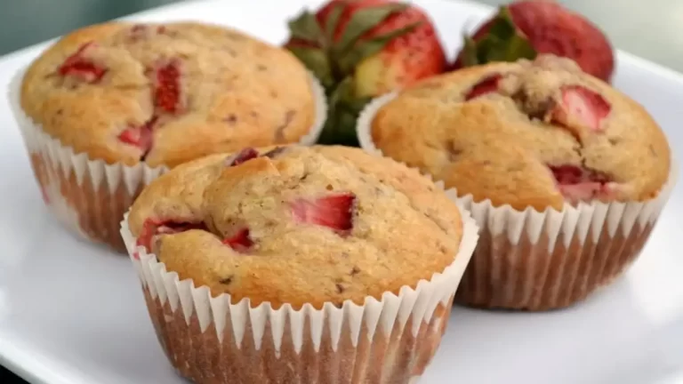 Muffins aux fraises et au mascarpone facile