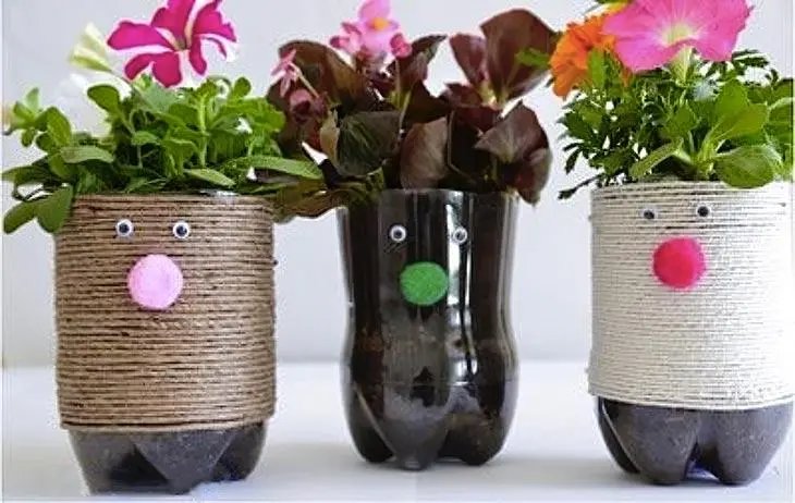 Recyclage des bouteilles en plastique : comment faire une fontaine pour le jardin ?