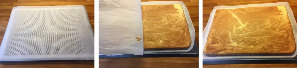 GÉNOISE POUR BÛCHE DE NOËL