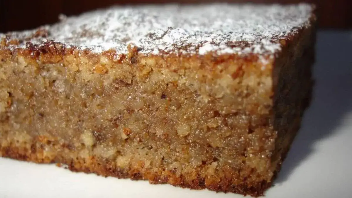 Recette gâteau fondant aux noix