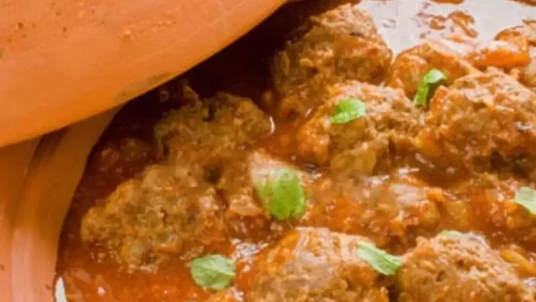 Tajine boulettes de kefta à la marocaine