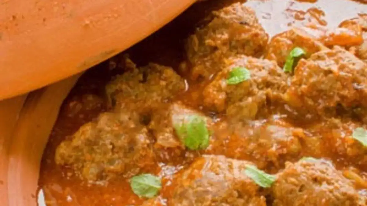 Tajine boulettes de kefta à la marocaine