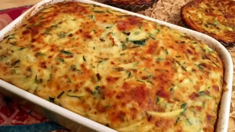 Clafoutis aux Courgettes et Saumon