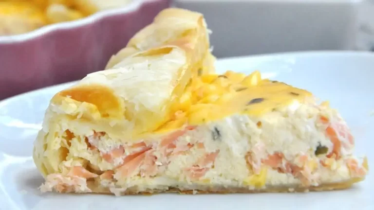 Quiche au Saumon et au Boursin