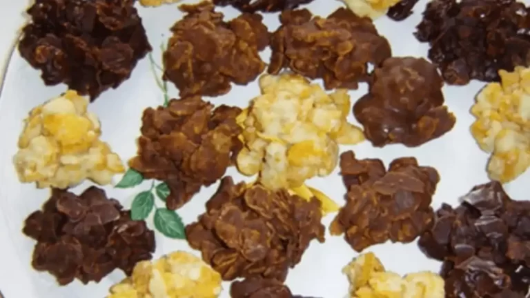 Roses des sables au chocolat faciles pour noël