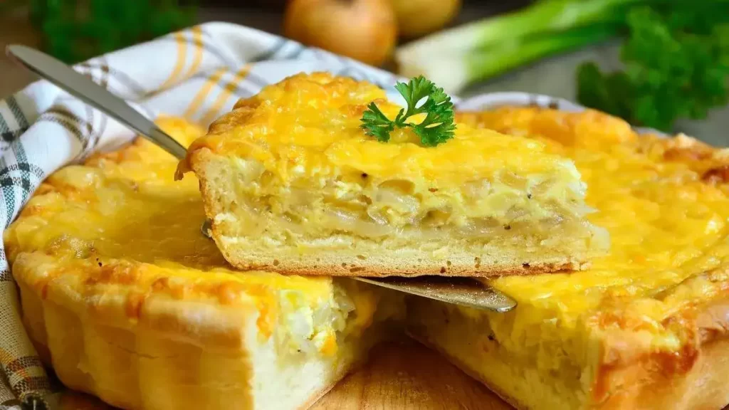 Tarte à l’Oignon et au Fromage Blanc