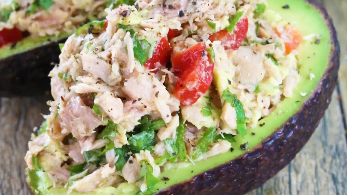 avocats farcis aux rillettes de thon