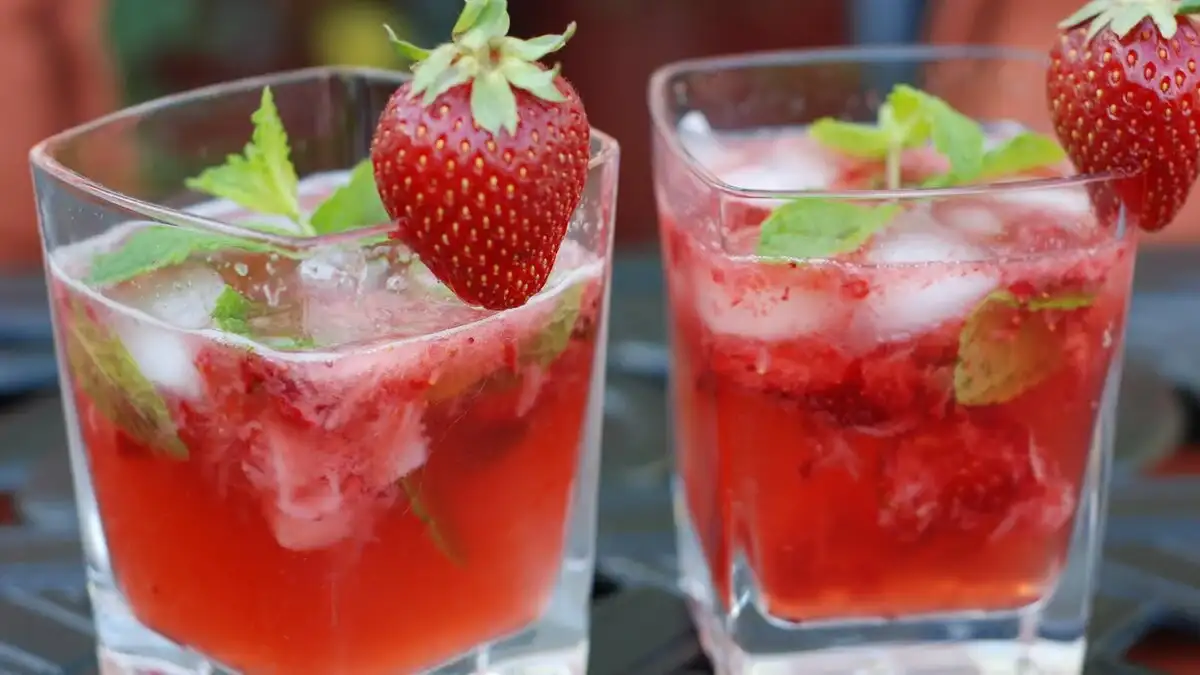 Recette Mojito à la Fraise et au Rhum Blanc