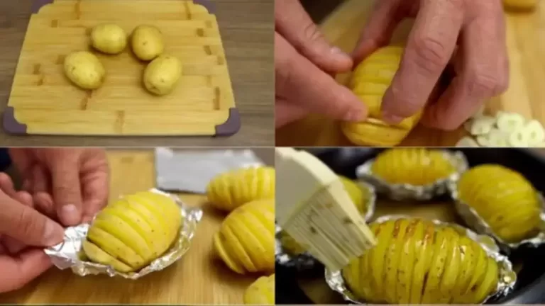 Recette de Pommes de Terre à l’Ail et au Beurre au Four