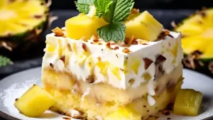 Gâteau Froid à l'Ananas