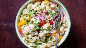 Salade de Haricots et Légumes Vinaigrés