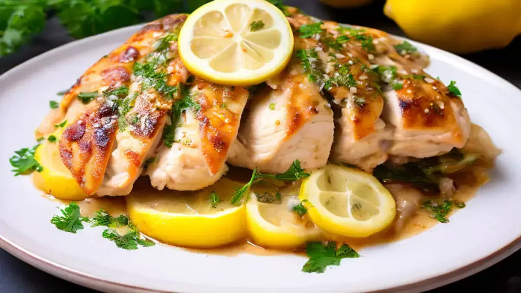 Poulet au Citron et à l'Ail de Maman : Une Recette Savoureuse