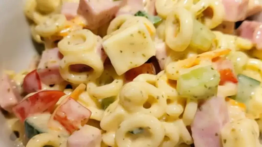 Salade de Pâtes, Sauce Mayo et Miel : Une Recette Savoureuse