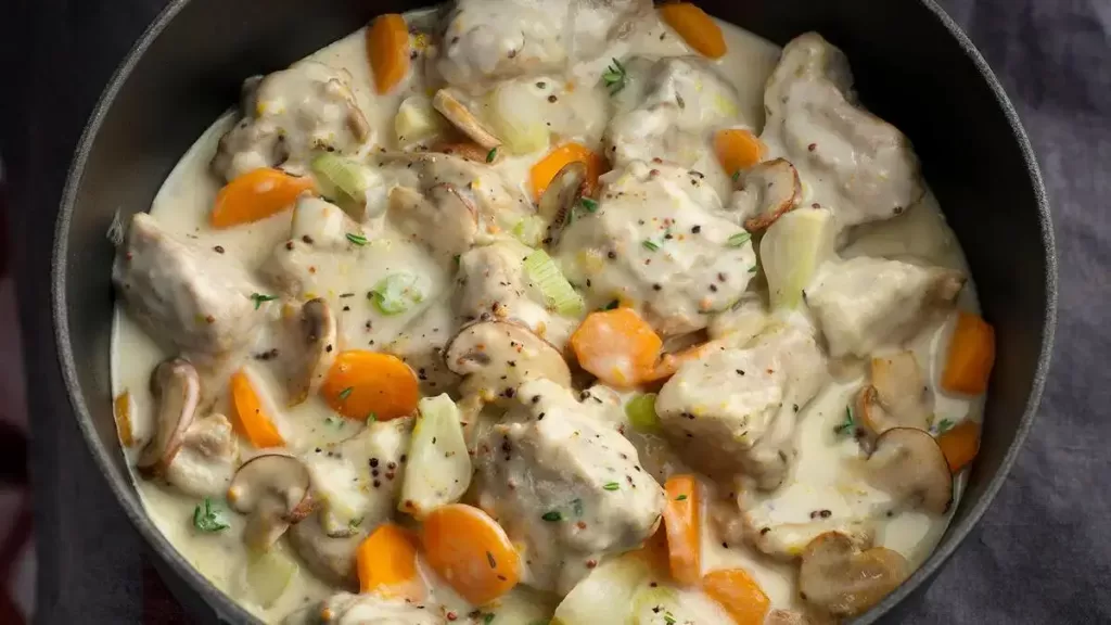 Blanquette de Poulet Maison